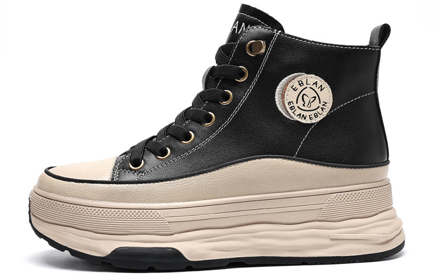 EBLAN EBLAN Casual Shoes Women's High Top Black