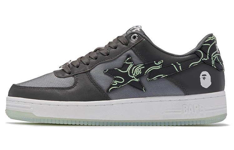 A BATHING APE BAPE A BATHING APE Bape Sta Text Code Camo Charcoal