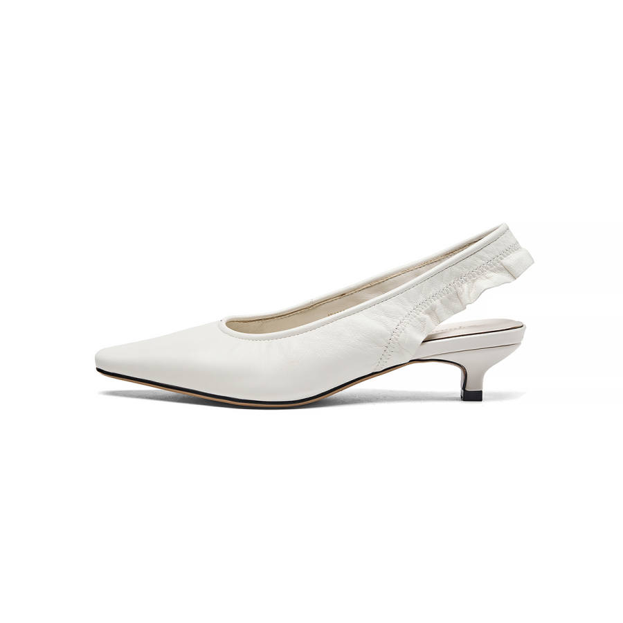 AQUASCUTUM High Heels Women's Ecru/Black