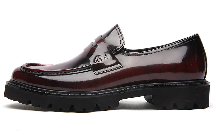 Anthony Miles Men's Casual Shoes Men's Low Top Burgundy