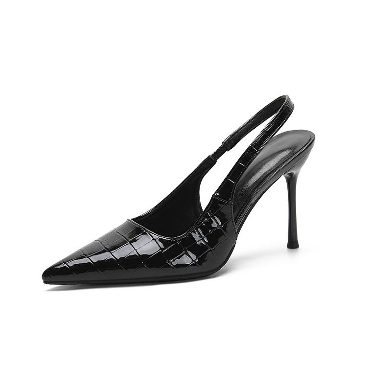 BIGTREE BIGTREE Slim Heel High Heels Women's Black