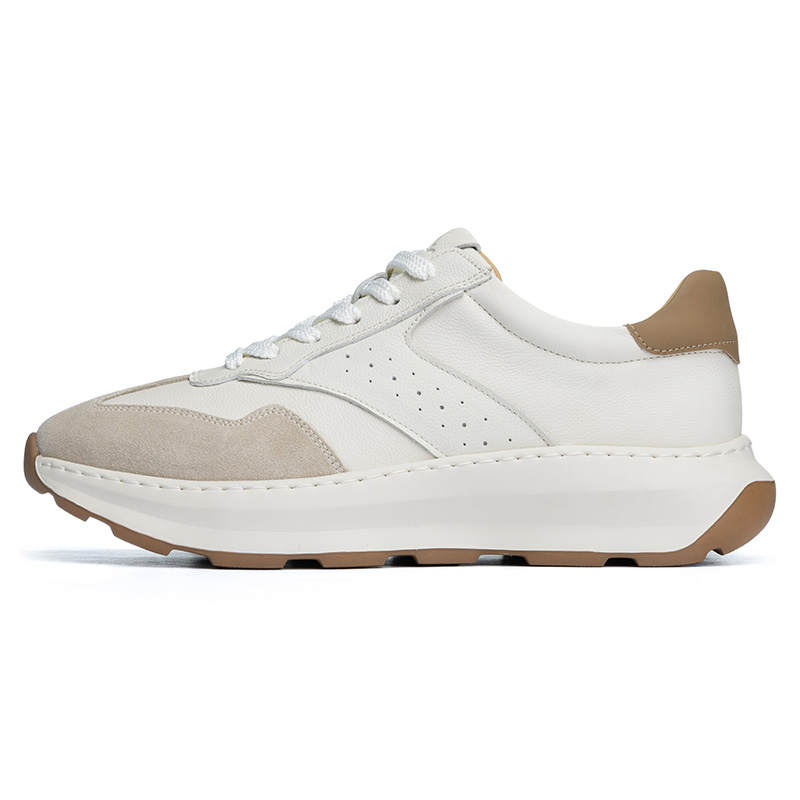 CELE Cow Leather Slip Resistant And Breathable Slip Resistant And Breathable Low top Casual Shoes Men's