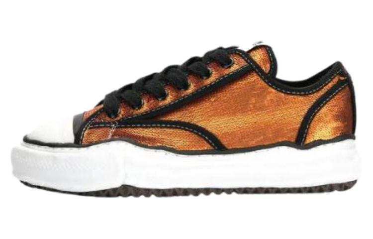Maison Mihara Yasuhiro Skateboard Shoes Men's Low Top Orange