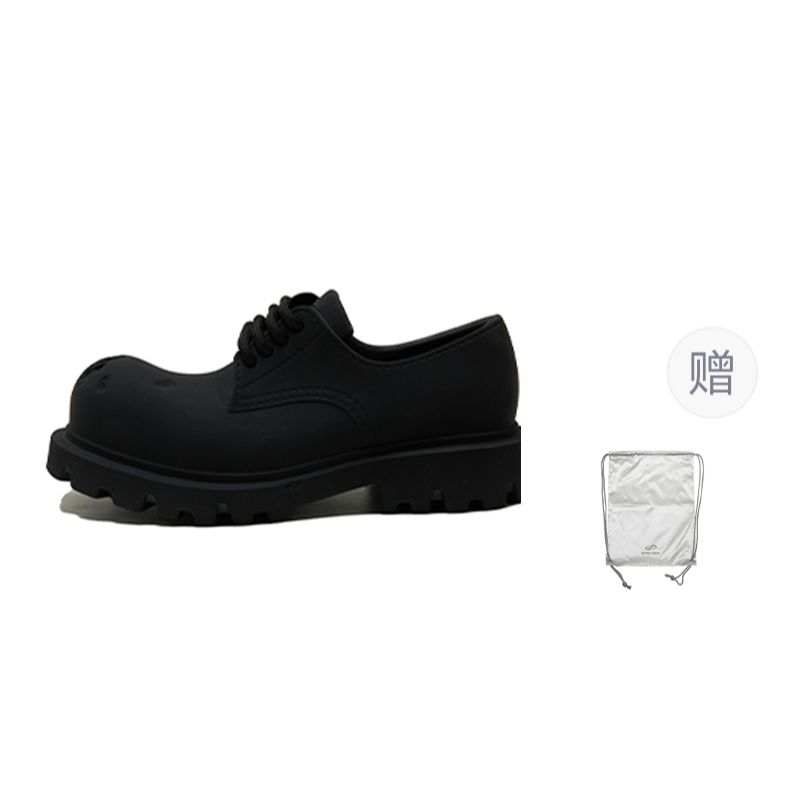 Glitter Focus Round Tip Casual Shoes Unisex Absolute Black