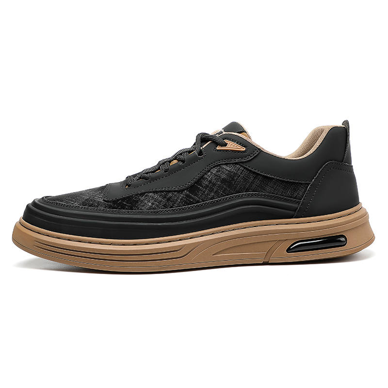 SEPTWOLVES Low top Skateboard Shoes Men's Black HD