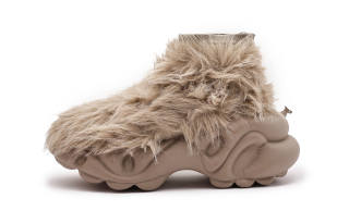 Z COSMOS LALABOBO x ZERO COSMOS Weightlessness Series High top Chunky Sneakers Unisex Coffee