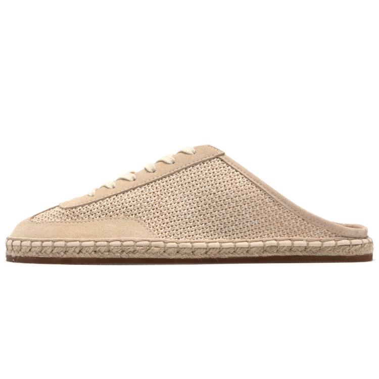 FOOT INDUSTRY No Special Function Closed Toe Slippers Unisex Beige Apricot