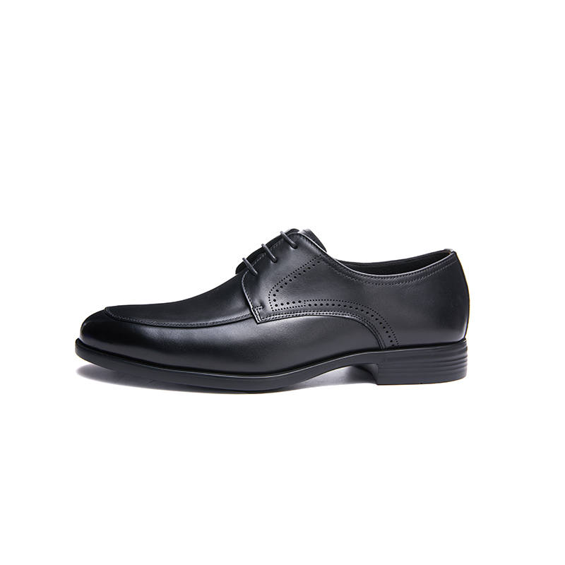 SHERIDAN Cow Leather Dress Shoes Men's Black
