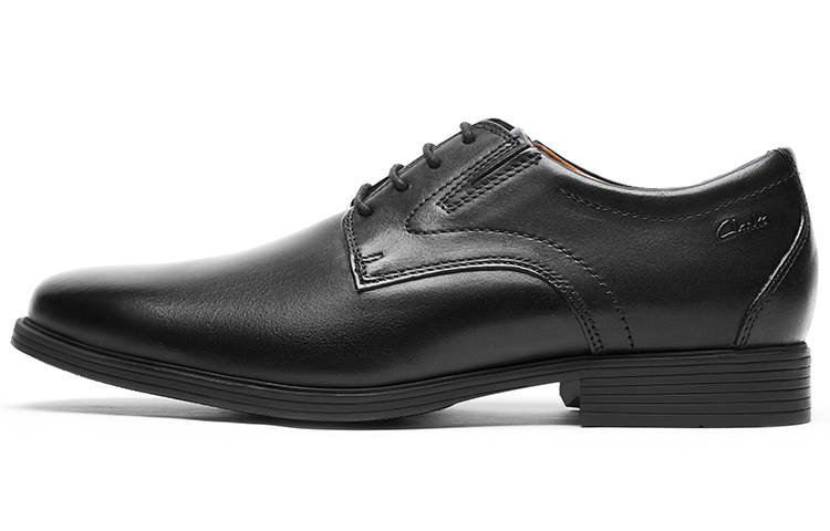 Clarks Dress Shoes Men's Low Top Black