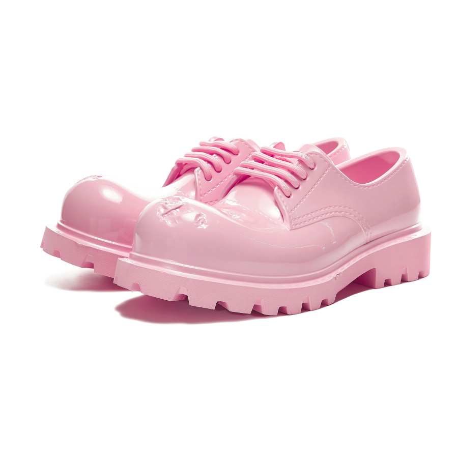 Glitter Focus Derby Shoes Casual Shoes Unisex Cherry Blossom Pink