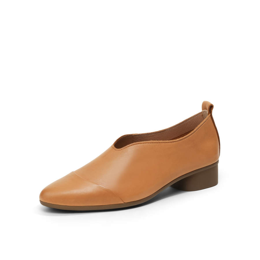 OCCAMAN Top Grain Cow Leather Casual Shoes Women's