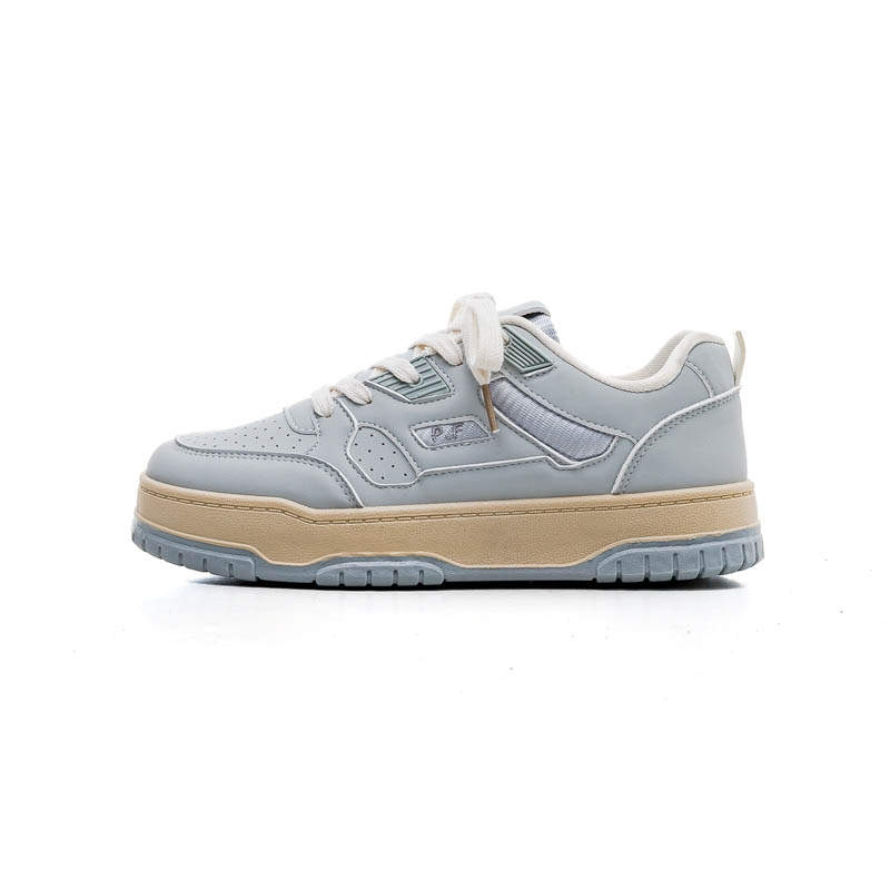 PAUL FRANK Slip Resistant Abrasion Resistant Coverage Lightweight Breathable Low top Skateboard Shoes Women's Sky Blue