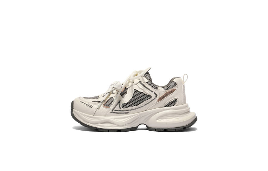 BELLE Slip Resistant Abrasion Resistant Low top Chunky Sneakers Women's