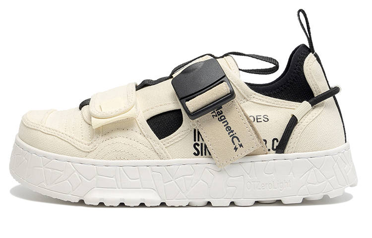 OTZSHOES Canvas Shoes Unisex Ecru