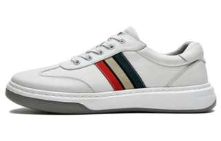 MELLEN Leather Low top Skateboard Shoes Men's