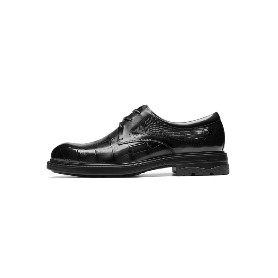 AOKANG Casual Leather Shoes Men's Black