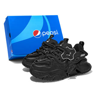Pepsi Jelly Color Series Cushioning Slip Resistant Abrasion Resistant Low top Chunky Sneakers Unisex Exclusive Box