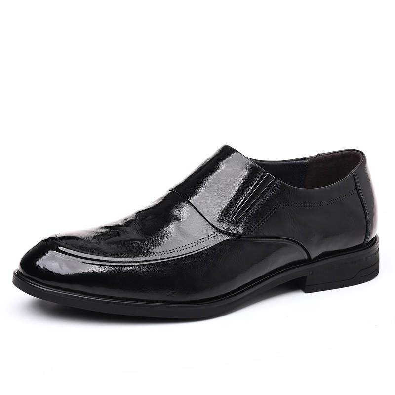 LUOMENG Dress Shoes Men's Low Top Black, Brown