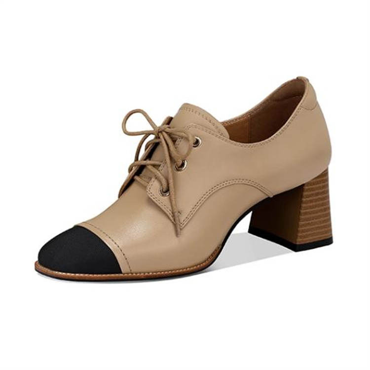 JESSICA SOPHIA Sheepskin High Heels 5.5cm Women's