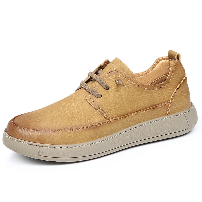 KACHILANG Men's Casual Shoes Men's Low Top White