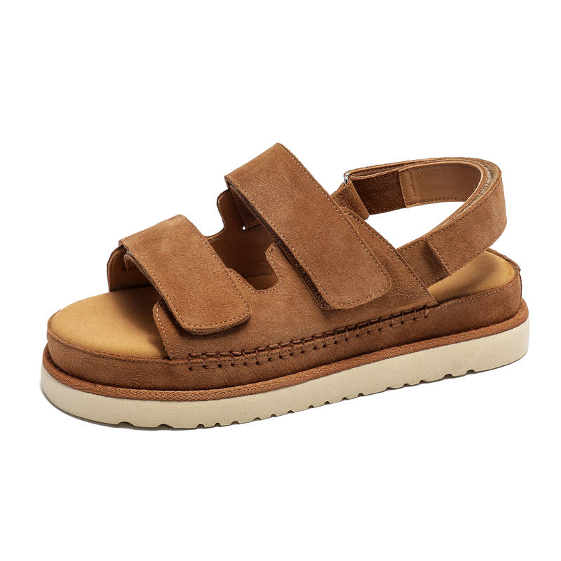 PLO CART Beach Sandals Unisex Brown/Khaki/Black
