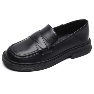 LANMOU Loafers Women's Apricot