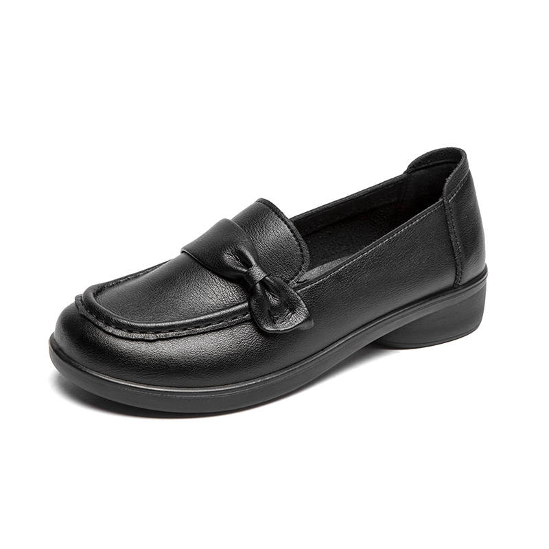 YILICHUANZHANG Loafers Women's Black/Cameo Brown
