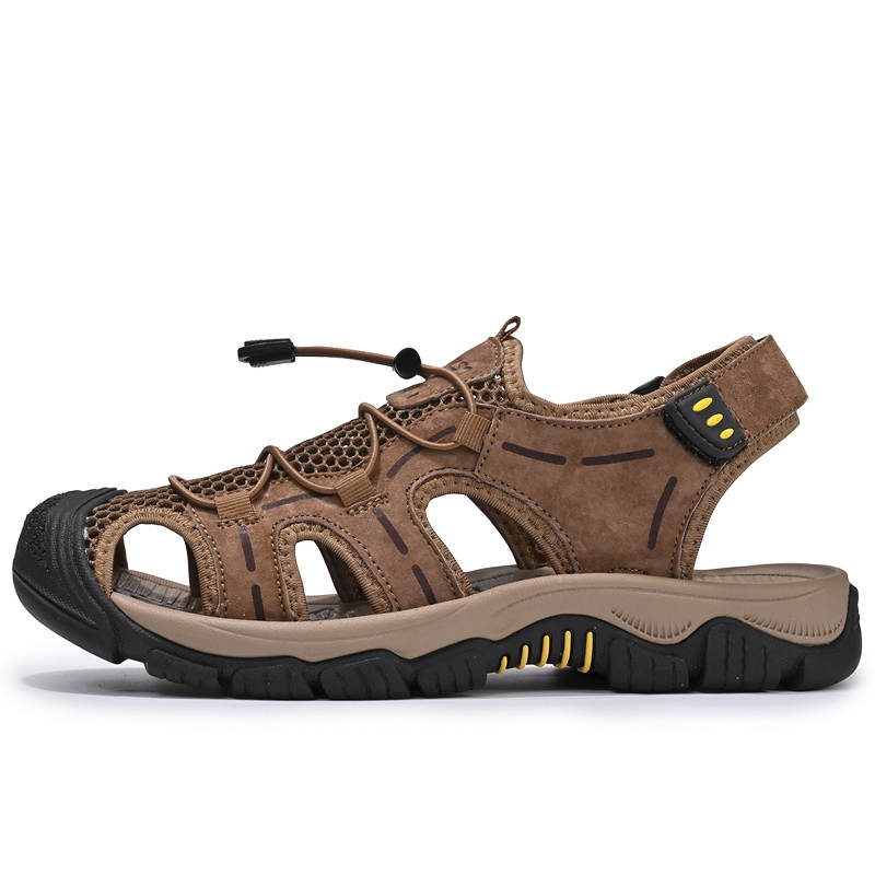 Frank Mully Top Grain Pig Leather Slip Resistant Slip Resistant River Trekking Shoes Men's