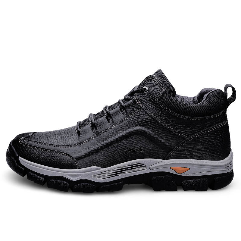 YINGLUNQISHI Top Grain Cow Leather Casual Shoes Men's