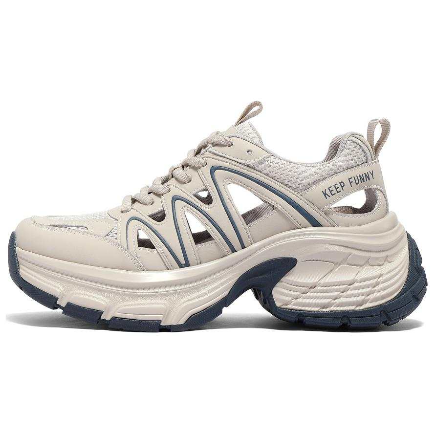 Senda Fabric Abrasion Resistant Breathable Abrasion Resistant Breathable Low top Chunky Sneakers Women's