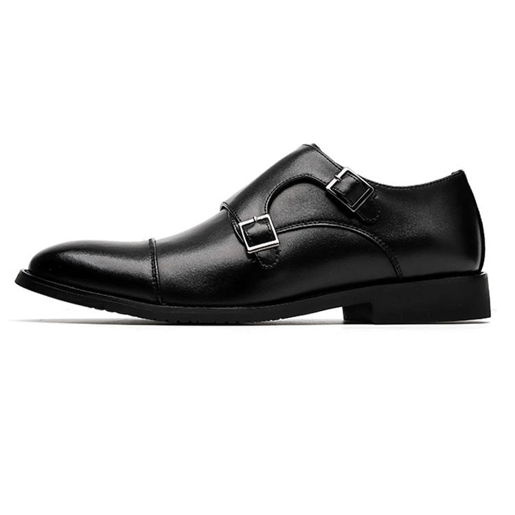 GZZ Dress Shoes Men's Low Top Black