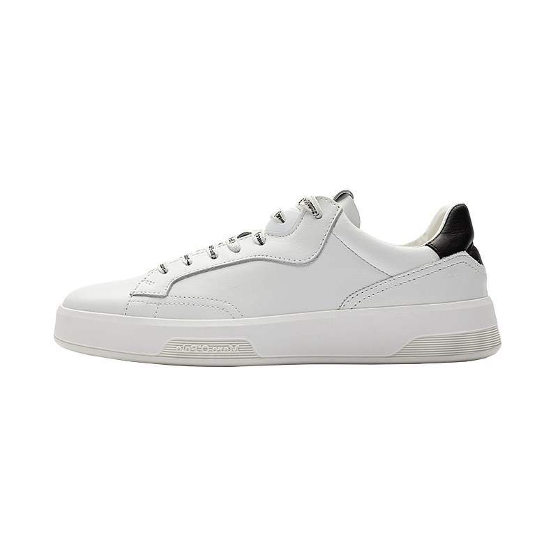 MARC OPOLO Cow Leather Slip Resistant Low top Casual Shoes Women's Ecru