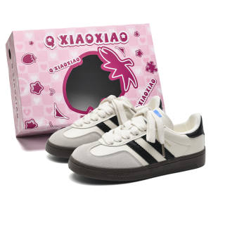 QUANXIAOXIAO Coverage Abrasion Resistant Balance Lightweight Support Low top German Army Trainers Women's