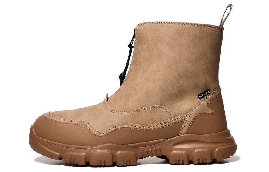 Shaka TREK ZIP BOOTIE At Abrasion Resistant Ankle Boots Unisex Brown