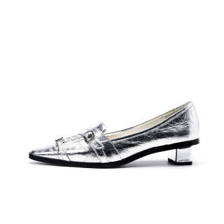 R'AZZURRO Casual Shoes 3cm Women's Metallic Silver