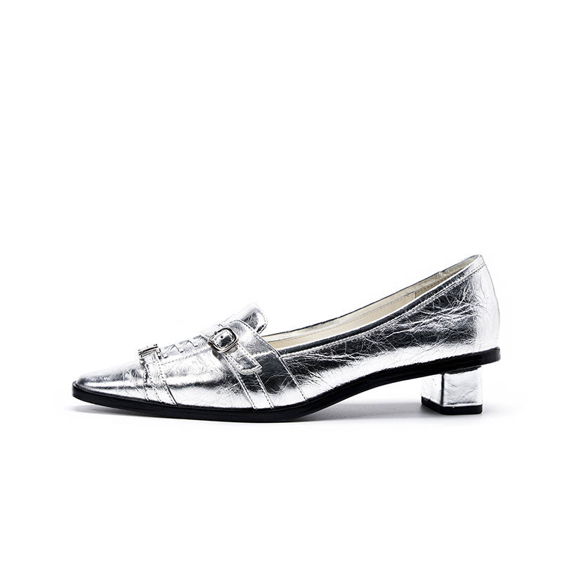 R'AZZURRO Casual Shoes 3cm Women's Metallic Silver