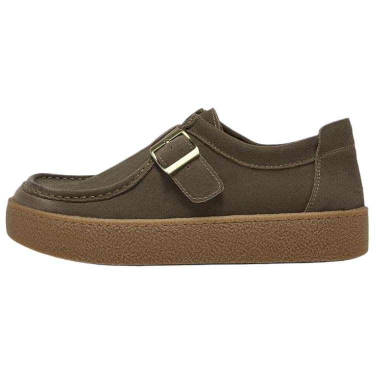 BASTO Men's Casual Shoes Men's Low Top Apricot, Dark Coffee