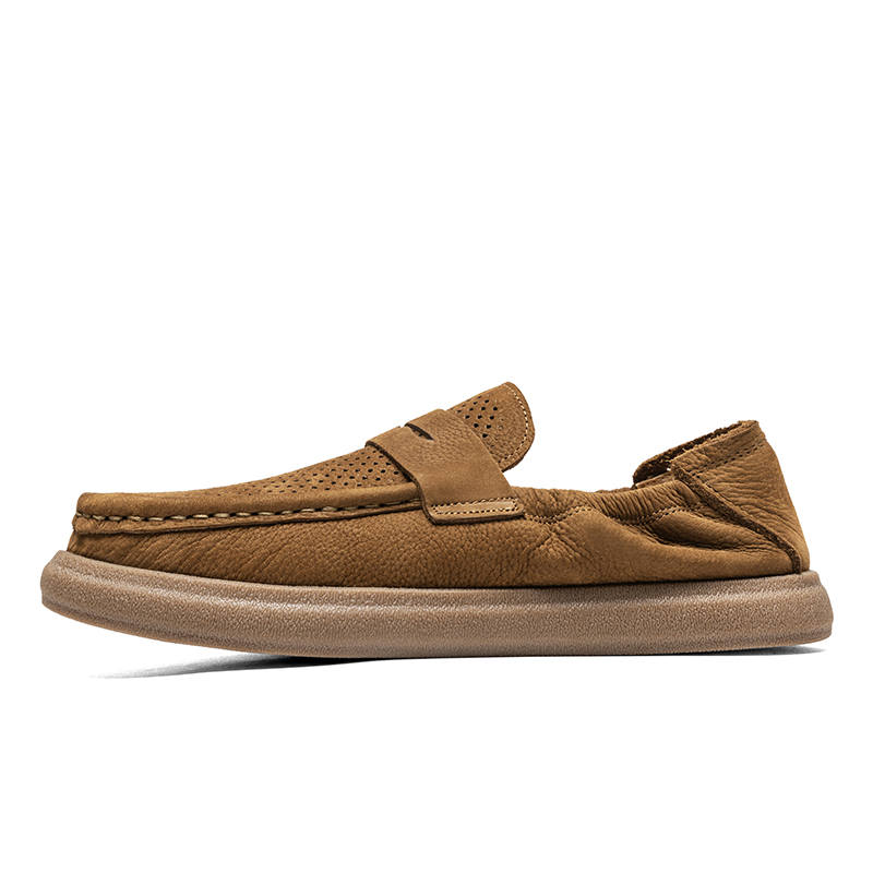CALIFBULL Top Grain Cow Leather Breathable Lightweight Breathable And Lightweight Low top Casual Shoes Men's
