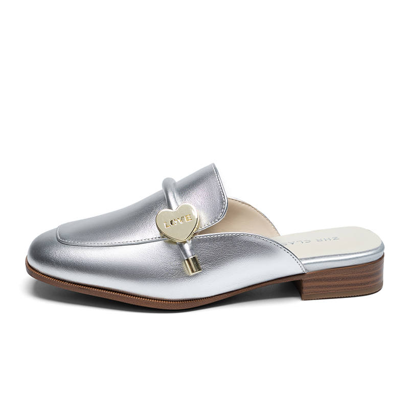 ZHR Top Grain Cow Leather Women's Casual Shoes 2cm Women's