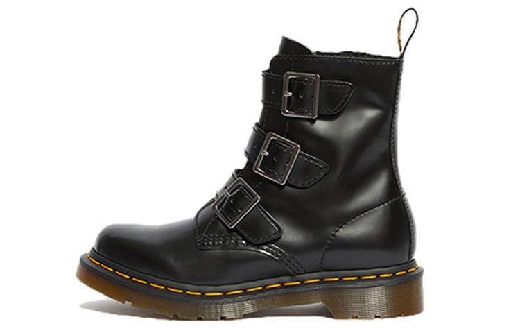 Dr.Martens Dr. Martens Blake Boot High Top Casual Combat Boots Black Women's