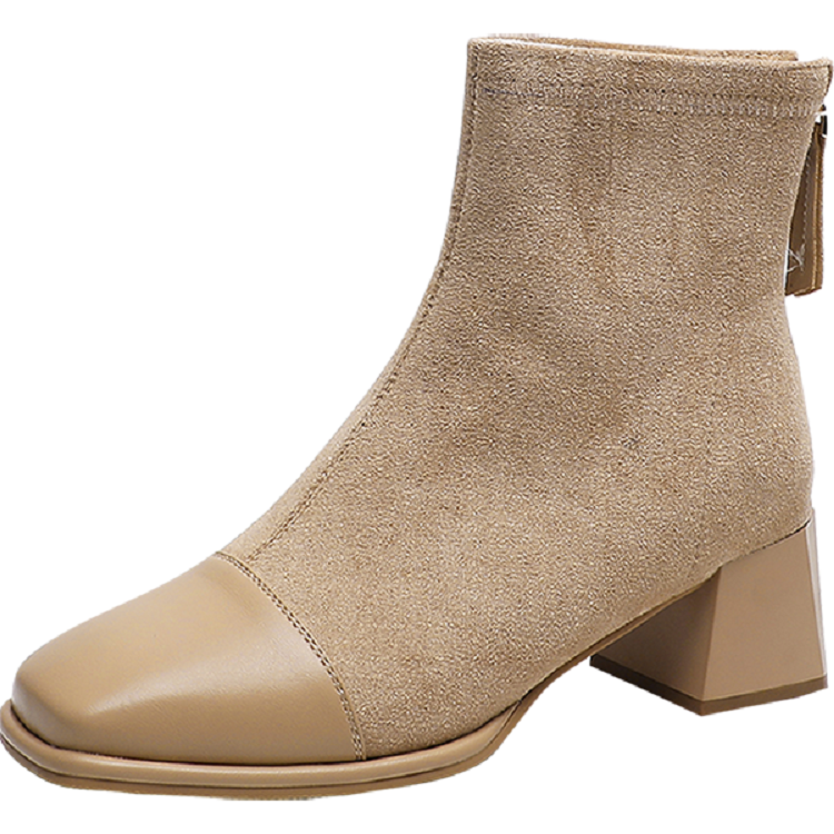 Mulinsen PU Ankle Boots 5.0cm Women's