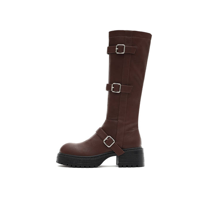 MASOOMAKE Knight Boots Knee high Boots 5.2CM Women's