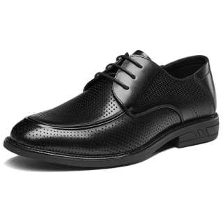 KANGNAI Dress Shoes Men's Low Top Black/Brown