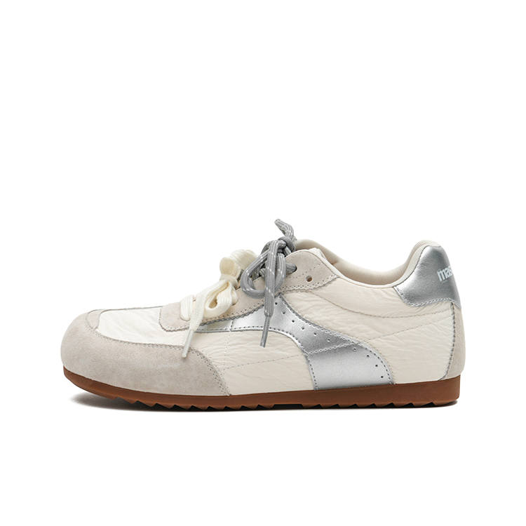 MASOOMAKE Pigskin Lightweight Low top Skateboard Shoes Women's