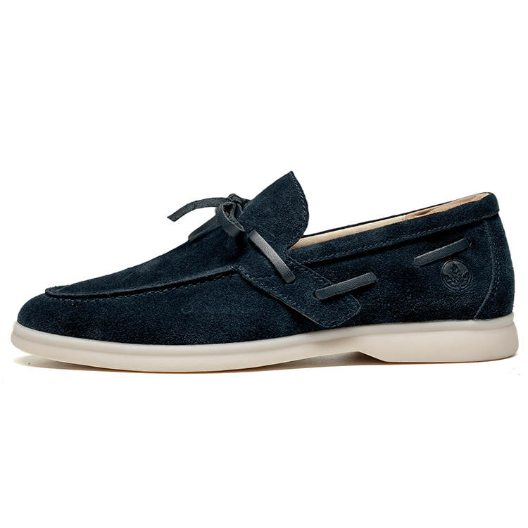 LEAVELAND Cow Split Leather Casual Shoes Men's