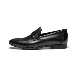 J.BENATO Cow Leather Dress Shoes Men's Black