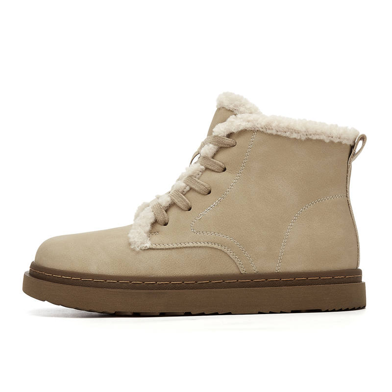 GONGNIUMEILI Pu Short Snow Boots Women's