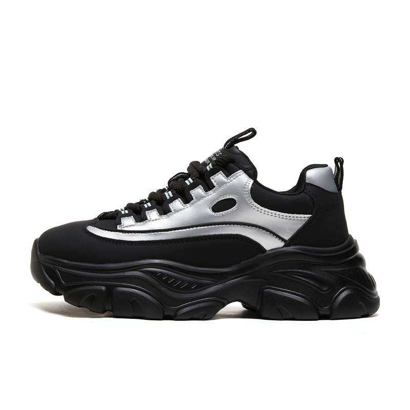 GONGNIUMEILI Abrasion Resistant Slip Resistant Abrasion Resistant Slip Resistant Low top Chunky Sneakers Women's