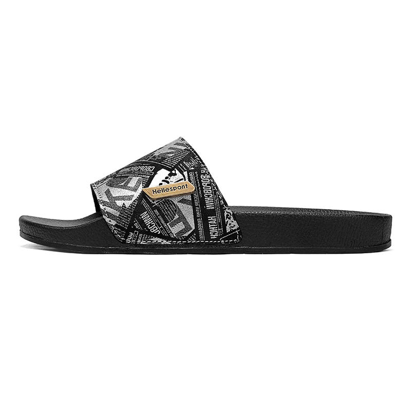 XIMO BULL Rubber Odor Resistant, Abrasion Resistant Slide Slippers Men's