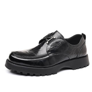 UHK Casual Leather Shoes Men's Low Top